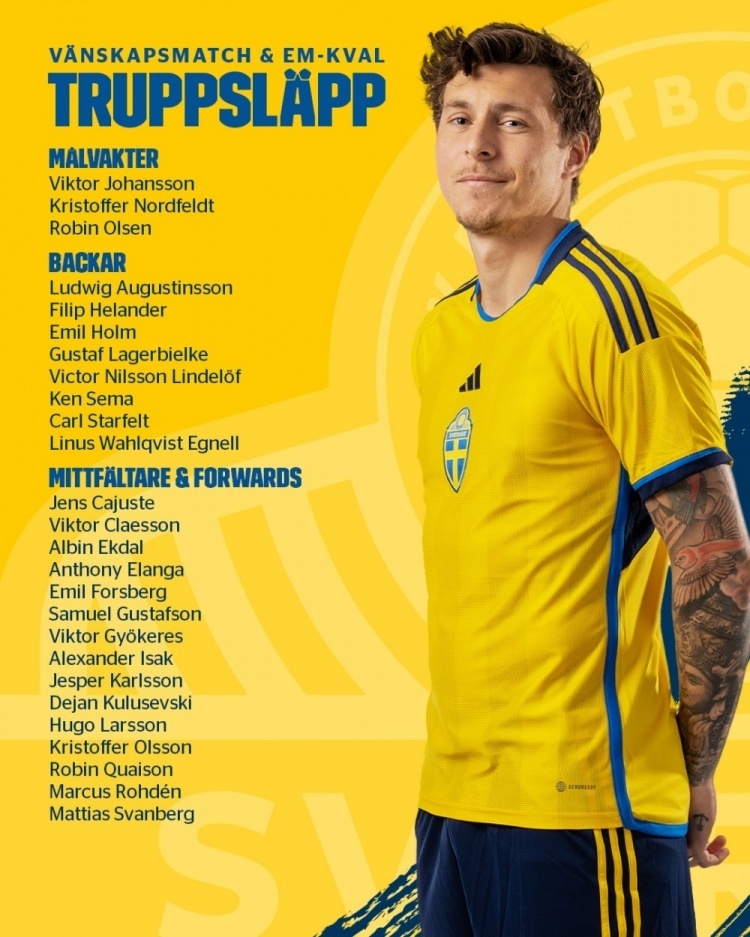 瑞典大胜摩尔多瓦，晋级前景看涨